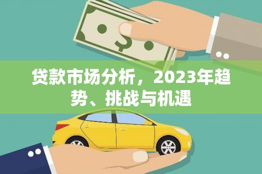 定远贷款市场分析，2023年趋势、挑战与机遇