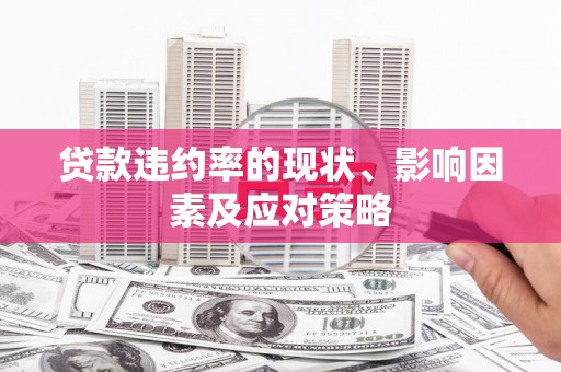 定远贷款违约率的现状、影响因素及应对策略