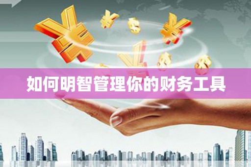 定远如何明智管理你的财务工具