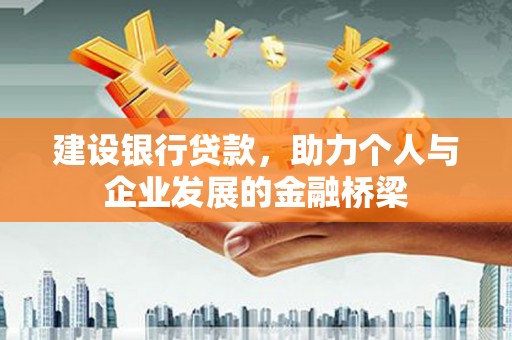 定远建设银行贷款，助力个人与企业发展的金融桥梁