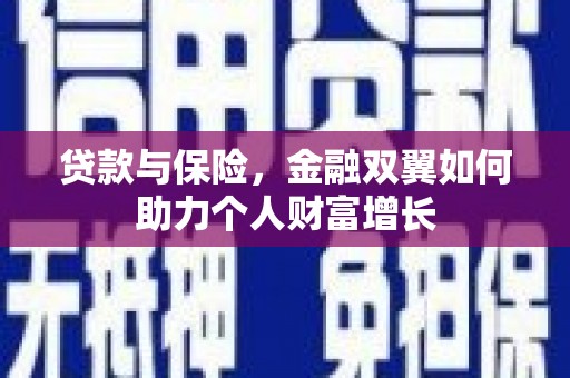 定远贷款与保险，金融双翼如何助力个人财富增长