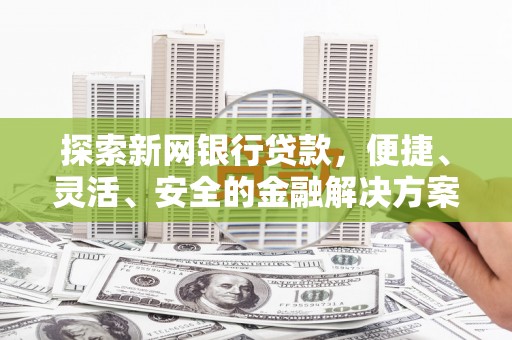 定远探索新网银行贷款，便捷、灵活、安全的金融解决方案