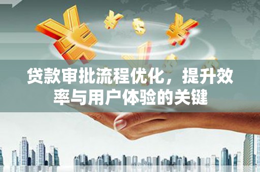 定远贷款审批流程优化，提升效率与用户体验的关键
