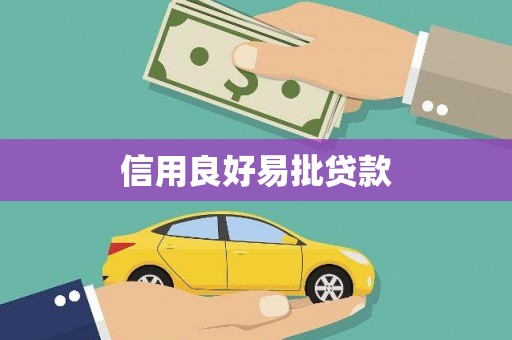 定远信用良好易批贷款