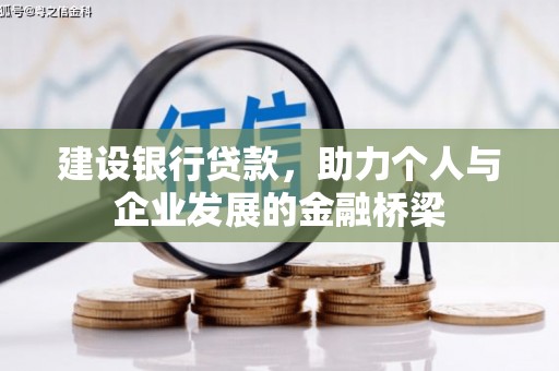 定远建设银行贷款，助力个人与企业发展的金融桥梁