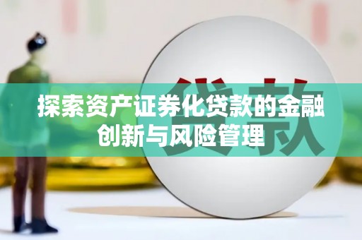 定远探索资产证券化贷款的金融创新与风险管理