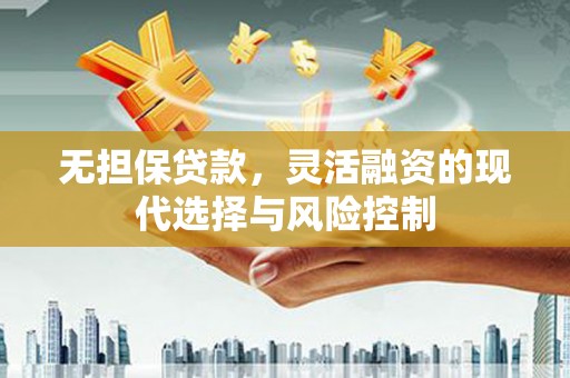 定远无担保贷款，灵活融资的现代选择与风险控制