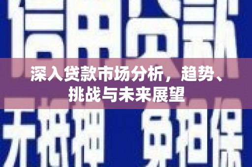 定远深入贷款市场分析，趋势、挑战与未来展望