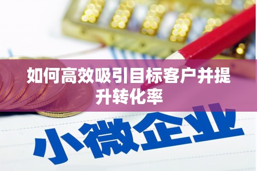 定远如何高效吸引目标客户并提升转化率
