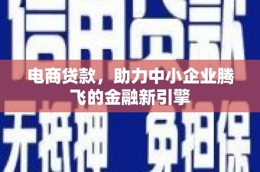 定远电商贷款，助力中小企业腾飞的金融新引擎