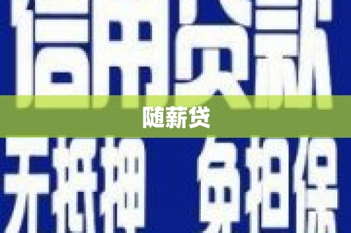 定远随薪贷