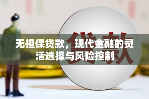 定远无担保贷款，现代金融的灵活选择与风险控制