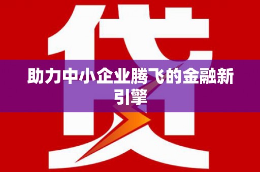 定远助力中小企业腾飞的金融新引擎
