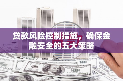定远贷款风险控制措施，确保金融安全的五大策略