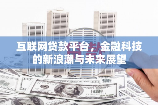 定远互联网贷款平台，金融科技的新浪潮与未来展望