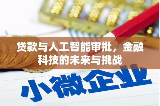 定远贷款与人工智能审批，金融科技的未来与挑战