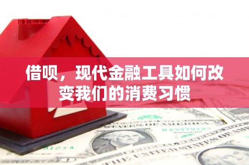定远借呗，现代金融工具如何改变我们的消费习惯