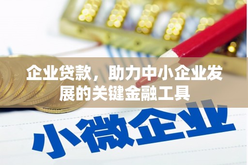 定远企业贷款，助力中小企业发展的关键金融工具