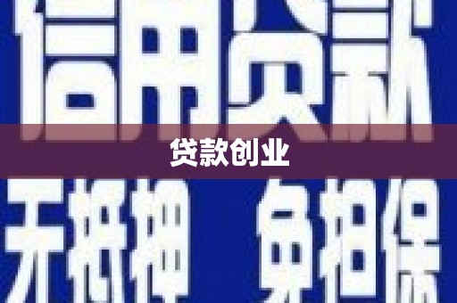 定远贷款创业