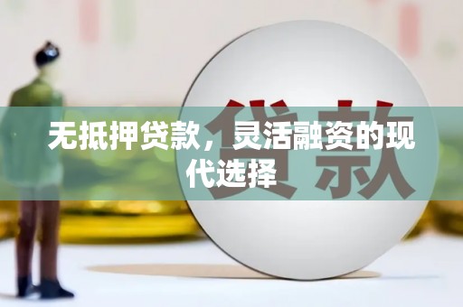 定远无抵押贷款，灵活融资的现代选择