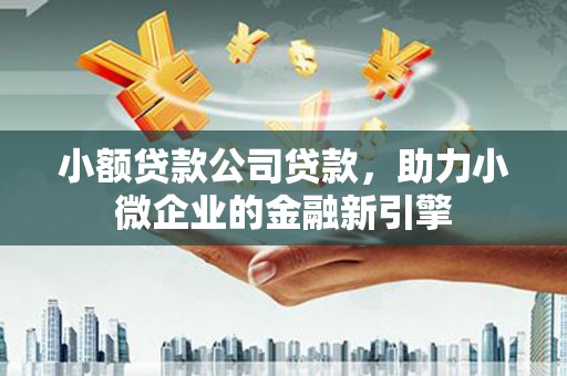 定远小额贷款公司贷款，助力小微企业的金融新引擎