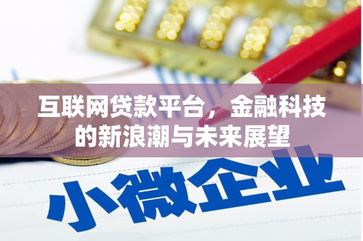 定远互联网贷款平台，金融科技的新浪潮与未来展望