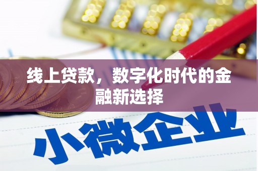 定远线上贷款，数字化时代的金融新选择