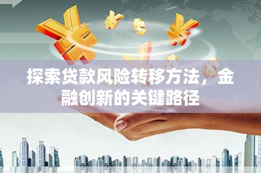 定远探索贷款风险转移方法，金融创新的关键路径